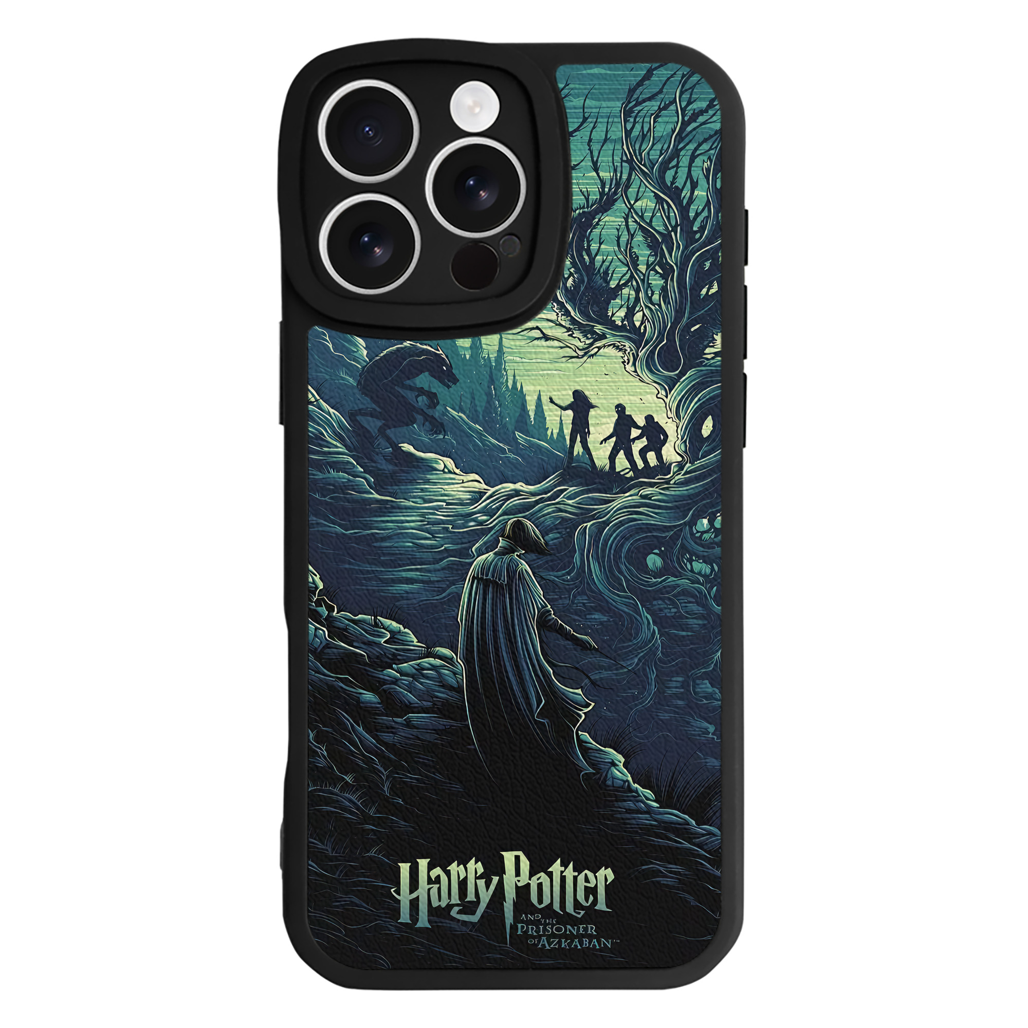 （画像用） Harry Potter ハリー・ポッターシリーズ 【iPhone 16シリーズ対応】シリコンスマホケース（レザー調） 材質：シリコン